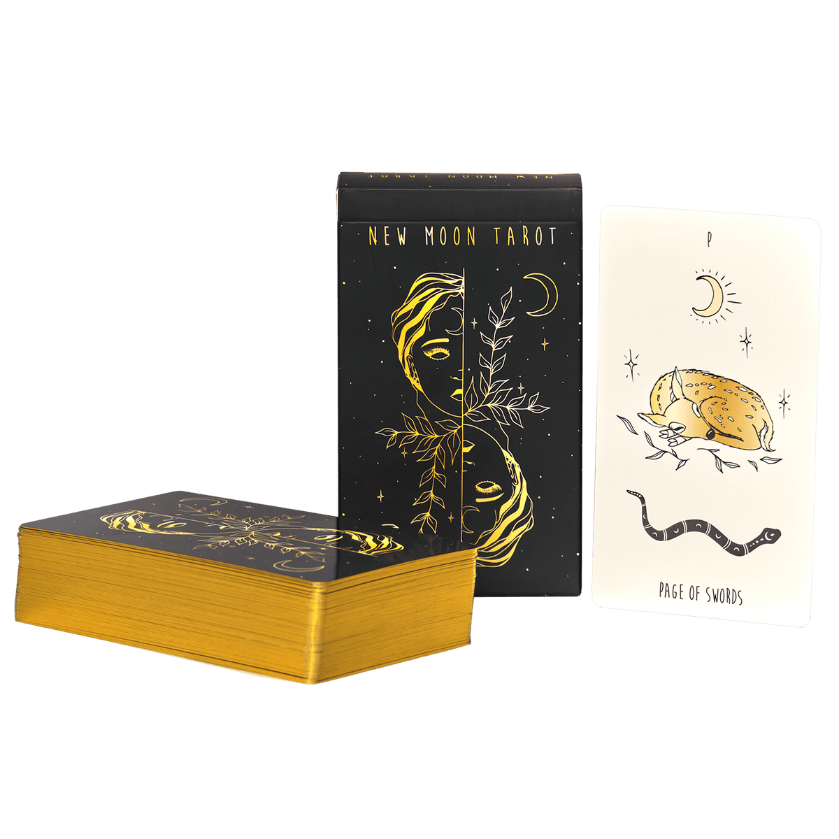 New Moon Tarot Deck by Melina Lamourex | Free Shipping – Tarot Stack