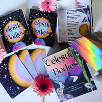 celestial bodies oracle | cards, 2 volume guidebooks and box