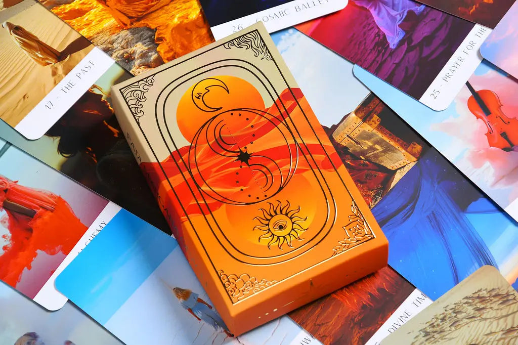 fata morgana oracle cards and deck box