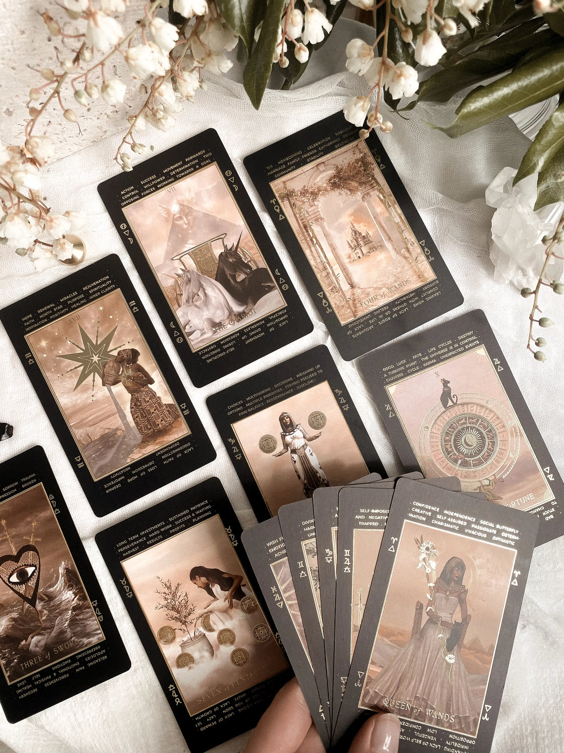 lucid dreams black eclipse tarot cards