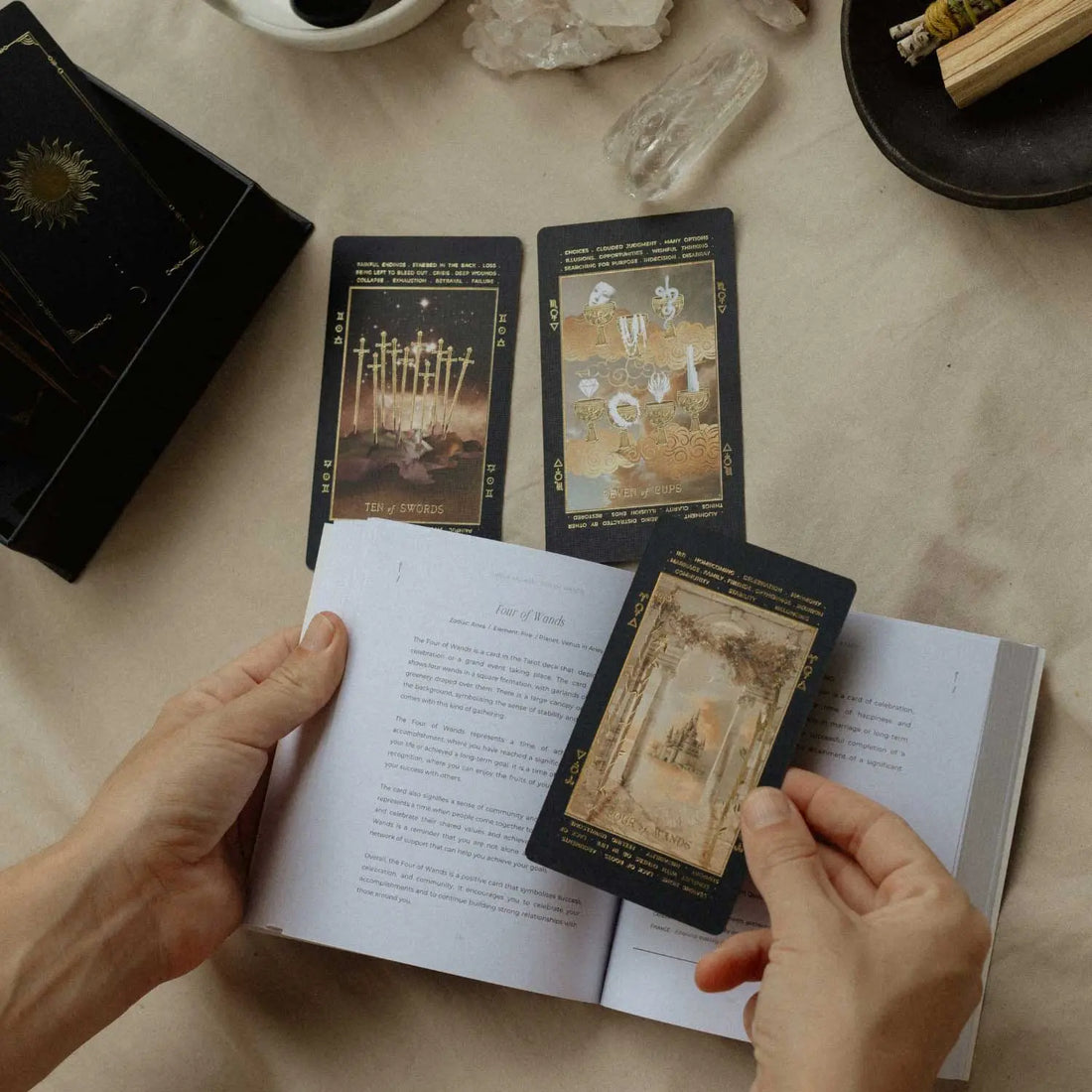 lucid dreams black eclipse tarot cards and guidebook