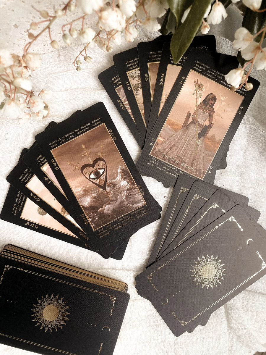 lucid dreams black eclipse tarot cards