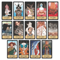 sasuraibito mini tarot swords minor arcana