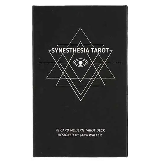 synesthesia tarot deck with black box and soft matte finish