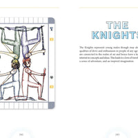 the knights from transparent tarot deck 2nd edition