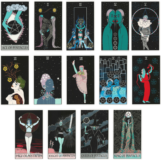 Moon Power Tarot Deck by Sick Sad Girls – Tarot Stack