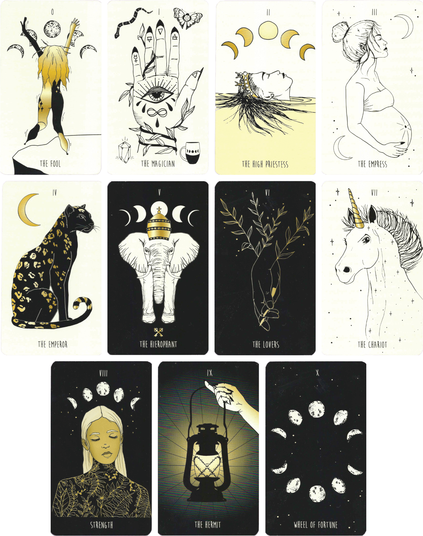 Sun And Moon Tarot Cards